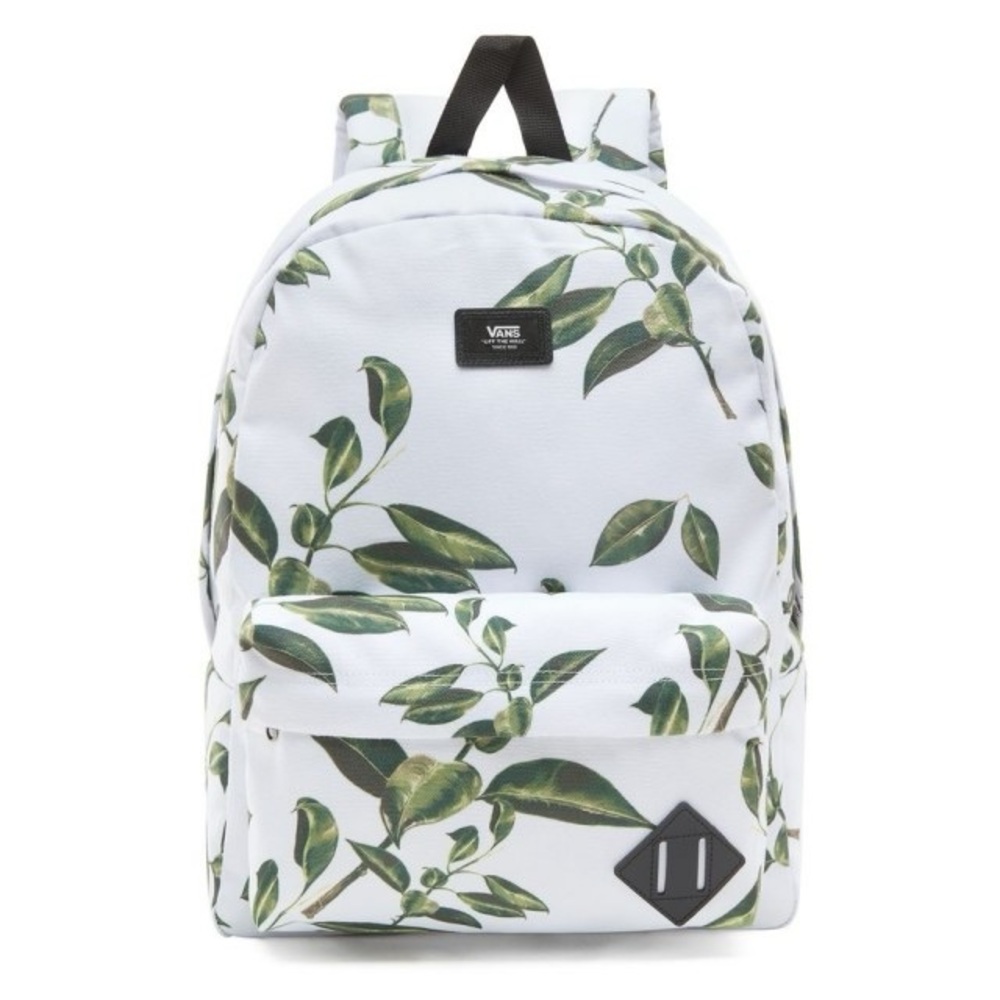 Vans Green Leaf Print Backpack